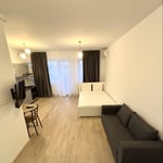 Alquiler de un nuevo apartamento de 1 habitación con balcón, cerca del lago Morii, Bucarest, Rumanía